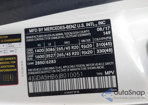 2018 Mercedes-Benz Gle 350 4Matic from USA, damaged, VIN 4JGDA5HB6JB010051